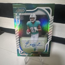 2022 Panini Absolute Football Erik Ezukanma #139 Rookie Auto /25 Dolphins NFL