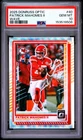 2025 Donruss Optic Patrick Mahomes Wave Prizm # /300 PSA 10 Pop 2! Premium Set🔥