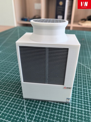 1/18 Diorama Air Conditioning Model Garage Workshop Scene Prop Model Accessories - Picture 10 of 28