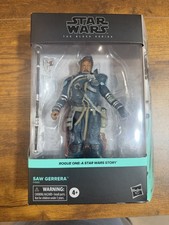 Star Wars The Black Series Rogue One Saw Gerrera Action Figure Sealed