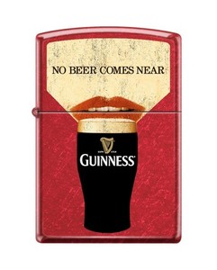 Guinness Beer Logo Black Regular Case Japan Zippo Oil Lighter 2018 MIB - View #2