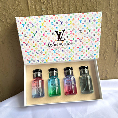 Louis Vuitton Fragrance Gift Set 4 x 0.1 fl oz Spray Sample Size MPN 4H01