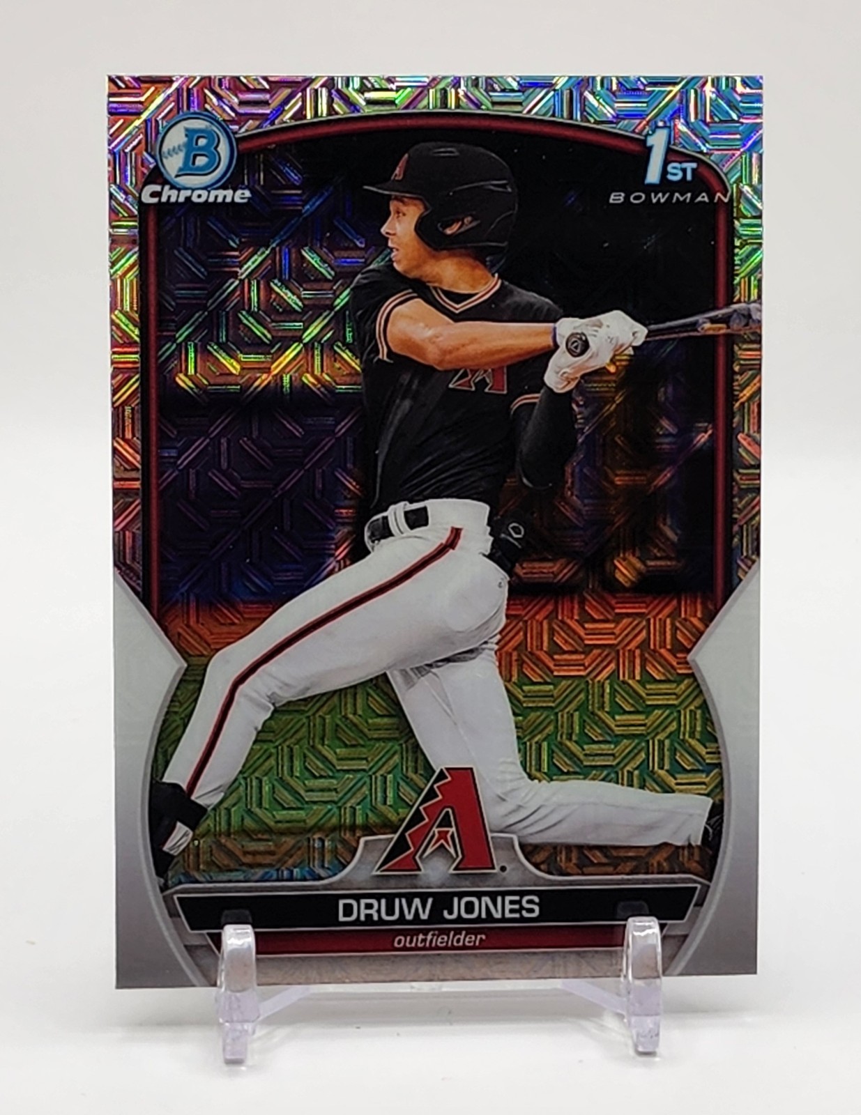 2023 Bowman Baseball DRUW JONES 1st Mega Box Refractor DIAMONDBACKS