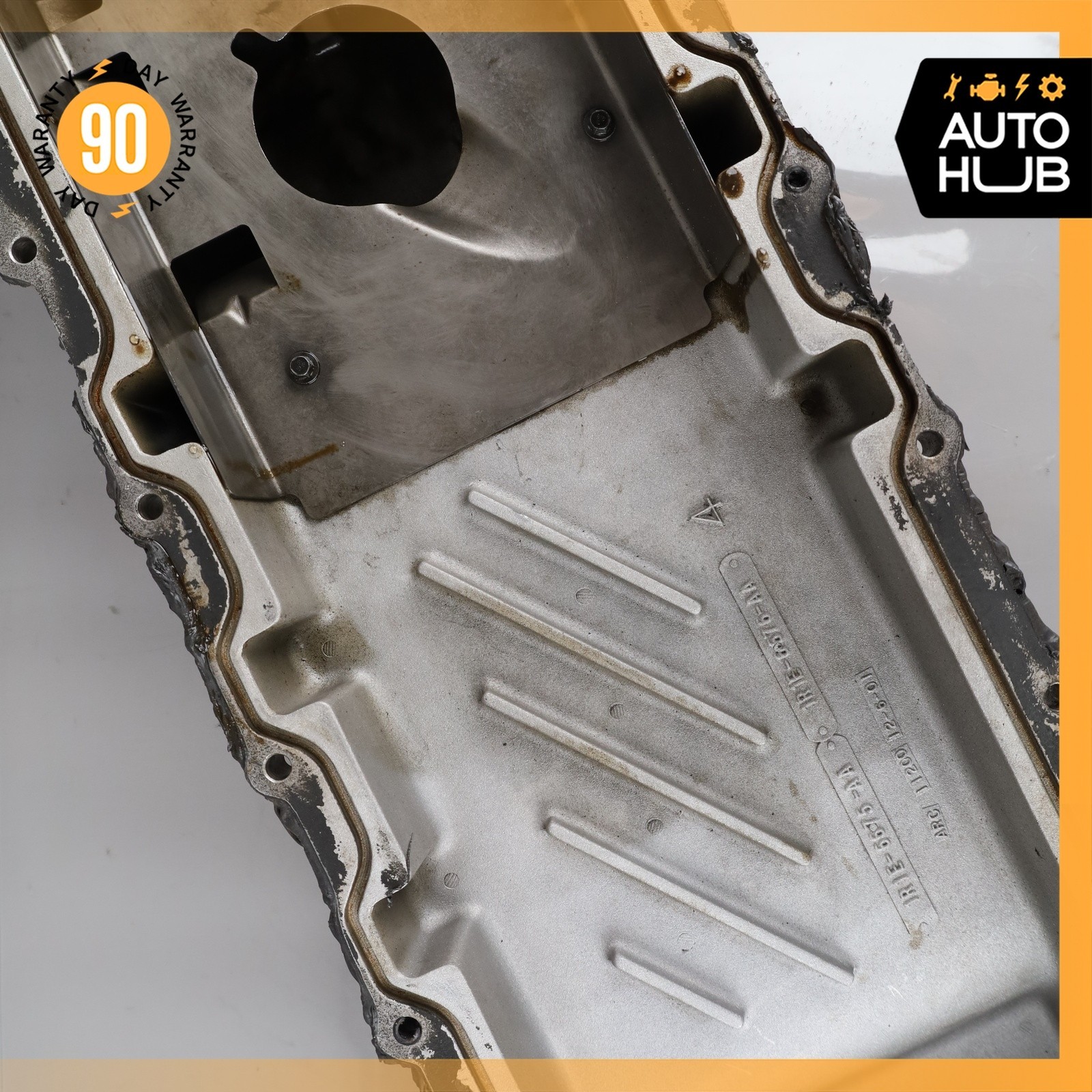 00-04 Aston Martin DB7 Vantage 5.9L V12 Engine Oil Pan 1R1E-6675-AA OEM 38k