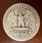 1943 D Washington Quarter 90% Silver Good GD See Pics G913
