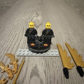 LEGO Ninjago Cole Minifigure njo006 Spinner Weapons Lot Sets 2112 2516 2263