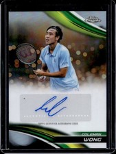 2025 Topps Chrome Coleman Wong Auto I Refractor #CA-CWG