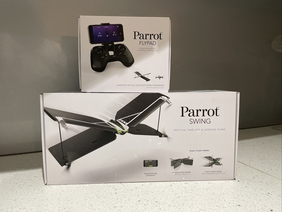 Parrot Swing Drone Vertical Take Off & Landing Plane White