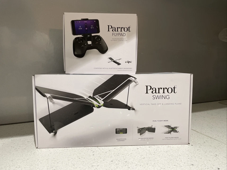 Parrot Swing Drone Vertical Take Off & Landing Plane White PF727004 + Remote - Image 2 of 4