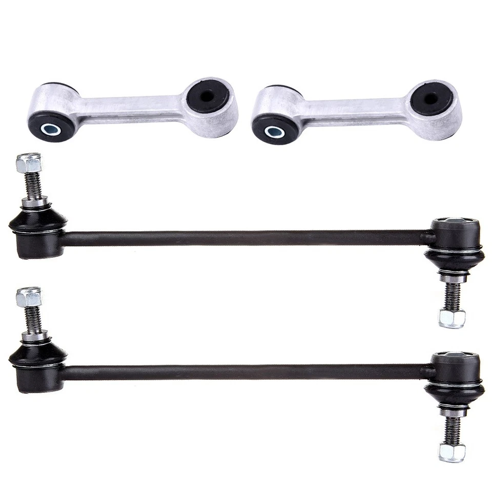 4Pcs Front Steering Sway Bar End Link New Kit For 2001-2004 2005 BMW 325Ci 325i - Image 4 of 4