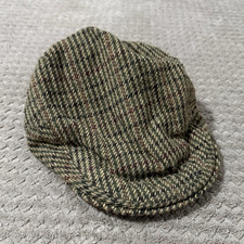Barbour Herren Schiebermütze Tweed kariert G...