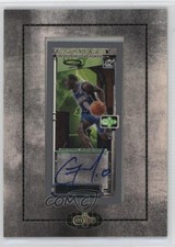 2003-04 Topps Rookie Matrix Mini Framed Auto Gilbert Arenas #MA-GA Auto 1f60