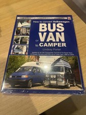 VW bus/Camper Conversion Manual by Lindsay Porter-VW Van to Camper NEW RRP £60