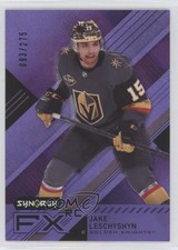 2021-22 Upper Deck Synergy FX Rookies Purple 93/275 Jake Leschyshyn #FXR-JL b3q