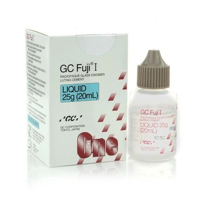 Dental GC FUJI 1 Luting & lining Cement Large Pack Liquid -25 gm - Free Ship