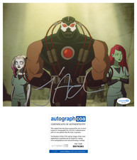 James Adomian ‘Harley Quinn’ Signed Autograph 8x10 Photo ‘Bane’ ACOA James Adomian ‘Harley Quinn’ Signed Autograph 8x10 Photo ‘Bane’ ACOA