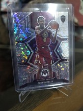 EVAN MOBLEY ROOKIE RC 2021-22 Mosaic Fast Break DISCO VARIATION #201 Cavaliers