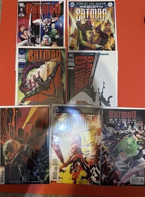 Batman Beyond Mixed Comic Book Lot Of 7