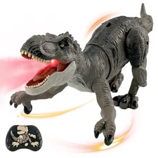 Remote Control Dinosaur for Boys 4-7Robot Dinosaur Toys for Kids 5-7 rc Brown