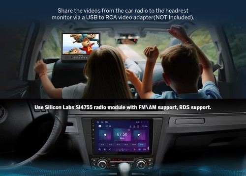 Eonon Apple Carplay Coche Estéreo GPS Navegación Radio WIFI Para BMW E90-E93 Android 14 DSP - Imagen 18 de 22