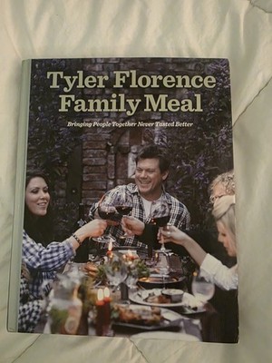 Tyler Florence Family Meal Bringing People Together 2010 Hardcover Signed First