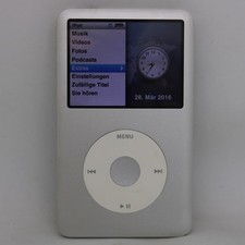 Apple iPod Classic 6. Generation 80GB - Silbe...