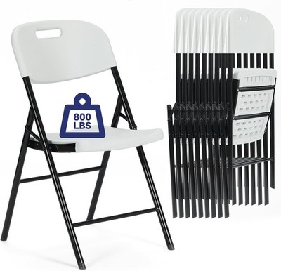 Thicker White Folding Chairs, Commercial Grade Folding Chair, Foldable Chairs