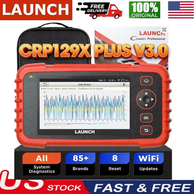 2026 LAUNCH CRP129X OBD2 Scanner Engine ABS SRS Code Reader Car Diagnostic Tool