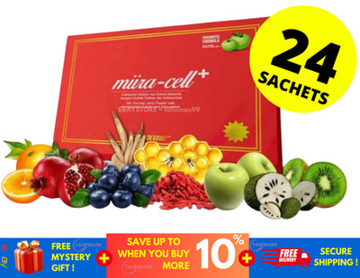 Miira-cell+ plus by Revoobit International 24 Sachet Stem Cell Nutrition (1 Box)