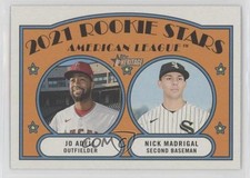 2021 Topps Heritage Rookie Stars Jo Adell Nick Madrigal #187 0q1p