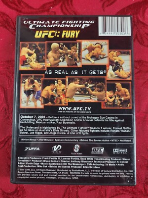 UFC 55: Fury (2006) Millennium Entertainment 634991303026| eBay UFC 55: Fury (2006) Millennium Entertainment 634991303026| eBay
