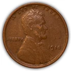 1918 Lincoln Wheat Cent Extremely Fine XF Coin #21716