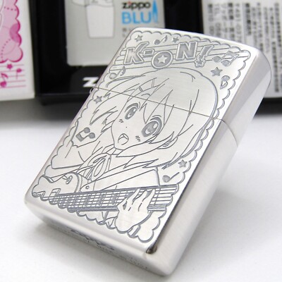 K-ON!! Yui Hirasawa Double-sided Zippo Oil Lighter 2009 MIB rare