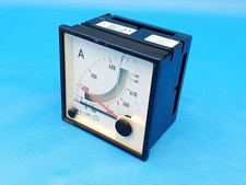 Iskra MQ0217 Ampermeter Bimetall-Maximumstrommesser  6A F5/10A  96x96mm Einbau