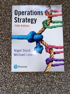 Operations Strategy by Mike Lewis, Nigel Slack (Paperback, 2017)