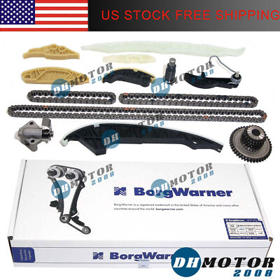 #ad OEM 13Pcs BorgWarner Timing Chain Kit For VW Passat AUDI A4 A5 Q5 TT 1.8T 2.0T $185.00
