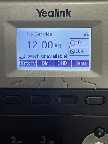 Yealink SIP-T21P E2 Dual-line Entry Level IP Phone Professional Business - Picture 8 of 9