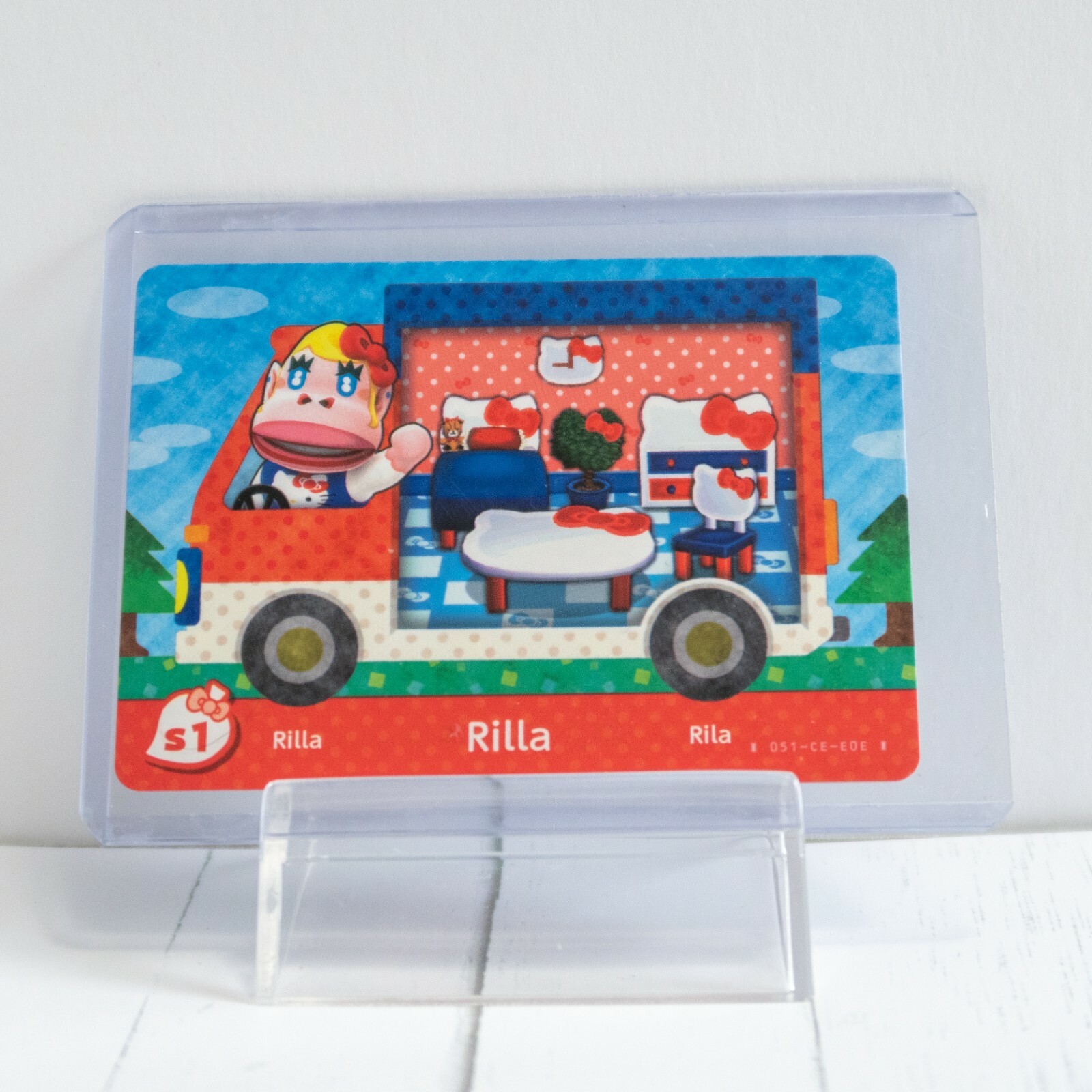 Tutte E 3 Le Carte Amiibo Sanrio: Rilla S1, Chelsea S5, Toby S6 Per Animal Crossing, Nintendo, Aperte Mai Usate
