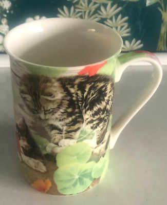 ''Three Kittens'' Creative Tops Fine China Kaffeebecher Katzen TOP ZUSTAND