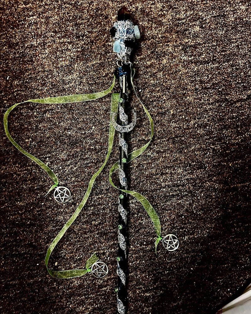 Witchcraft Wand/Pagan Wand/Crystal Energy Wand
