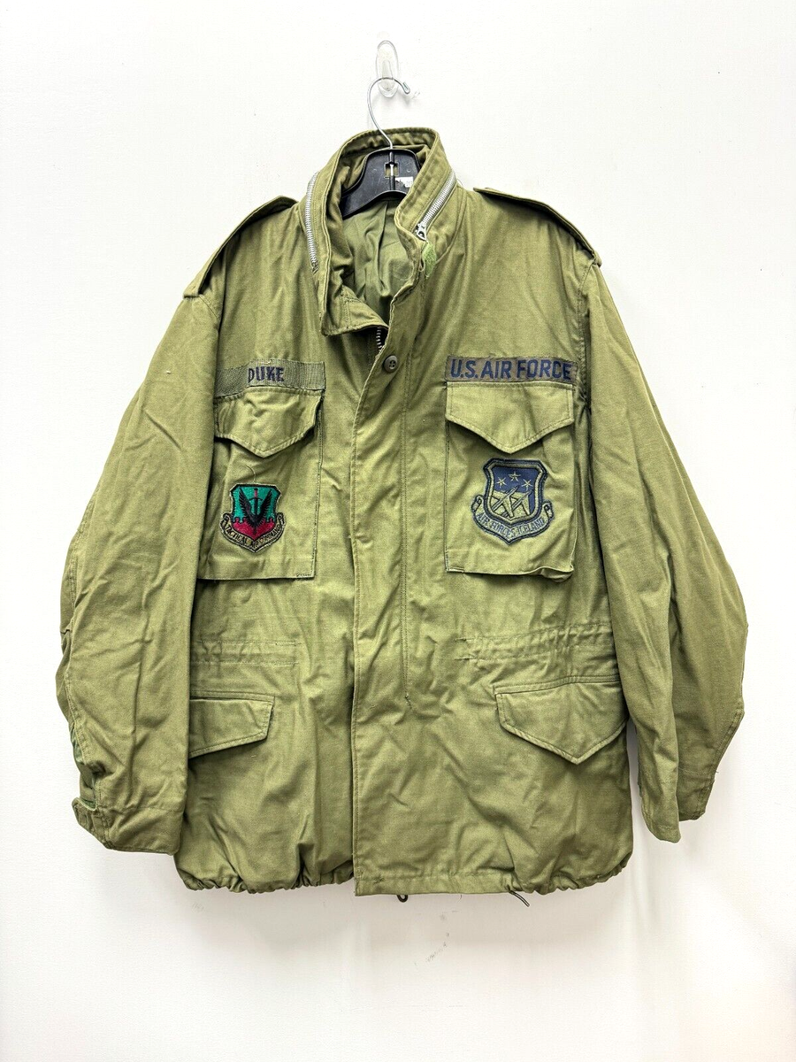 GENUINE USGI 1970 COAT COLD WEATHER FIELD OG-107 M-65 JACKET