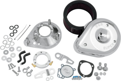 S&S LUFTFILTER CV CHROM HARLEY DAVIDSON XL 883 1200 91>