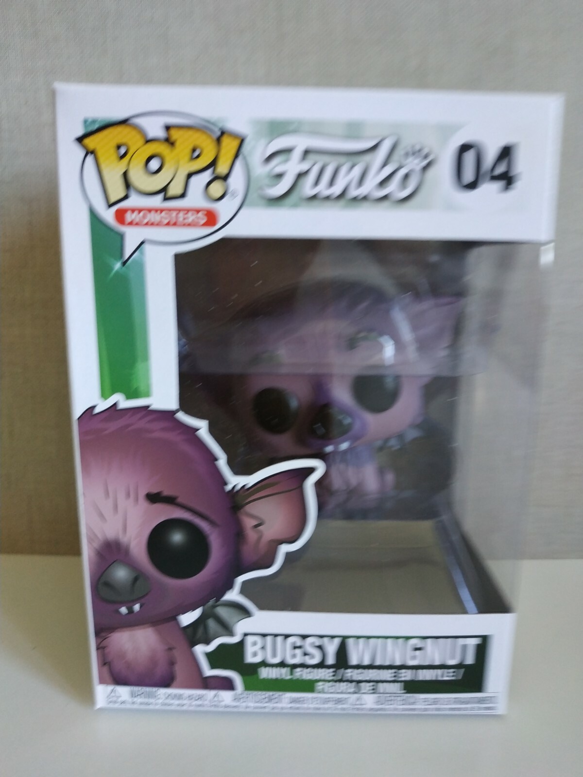 Funko Pop Bugsy Wingnut # 4 Pop Monsters Ver Fotos