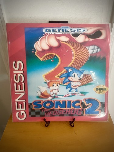 Sonic The Hedgehog 2 Sega Genesis Soundtrack “Tails Yellow Variant” Vinyl Record - Picture 4 of 5