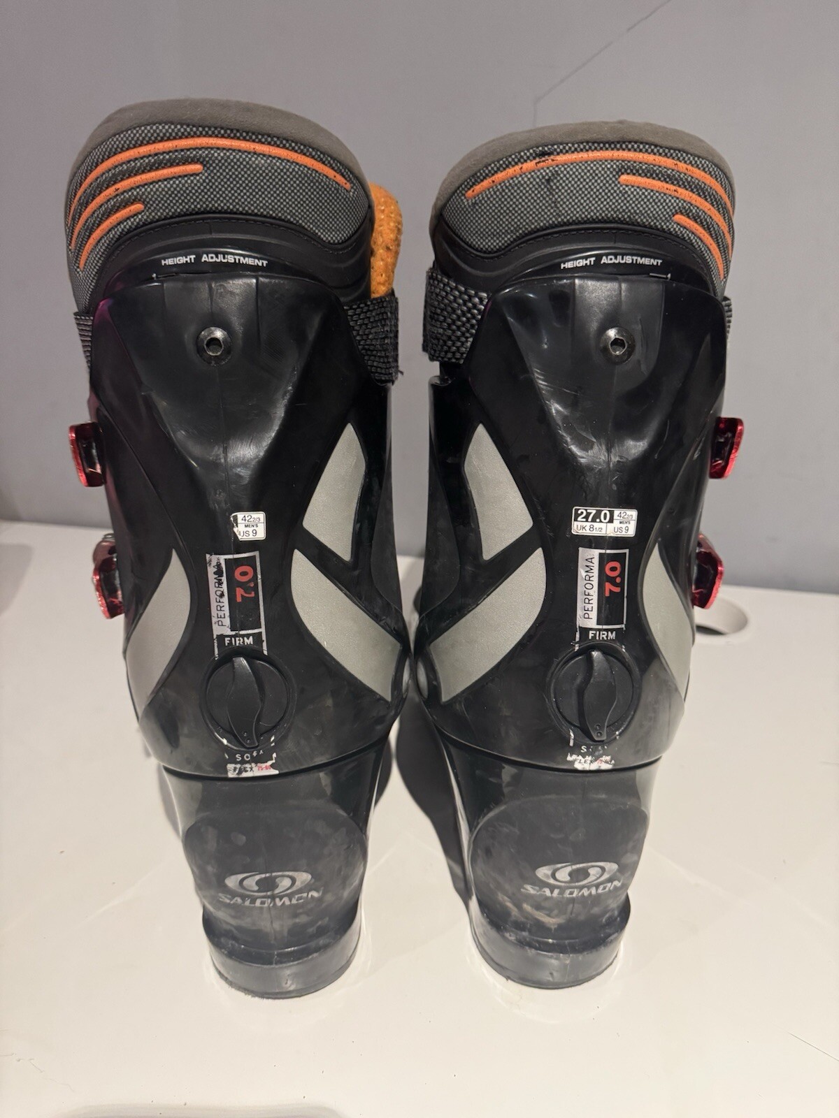 Scarponi da sci Salomon Sensifit Performa 7.0 misura UK 8 1 2 317 mm