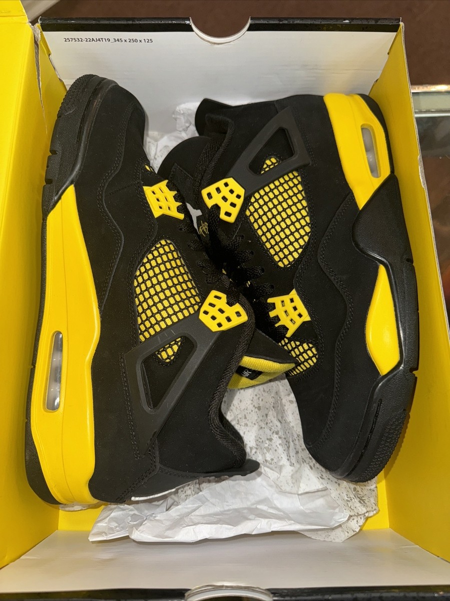 Size 10 - Jordan 4 Retro Mid Thunder. (VNDS) | eBay