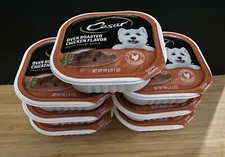 (7 Qty) Cesar Classic Loaf in Sauce Wet Dog Food Roasted Chicken, 3.5 oz