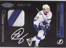 11-12 Panini Contenders Brett Connolly /100 Auto PATCH Rookie 2011