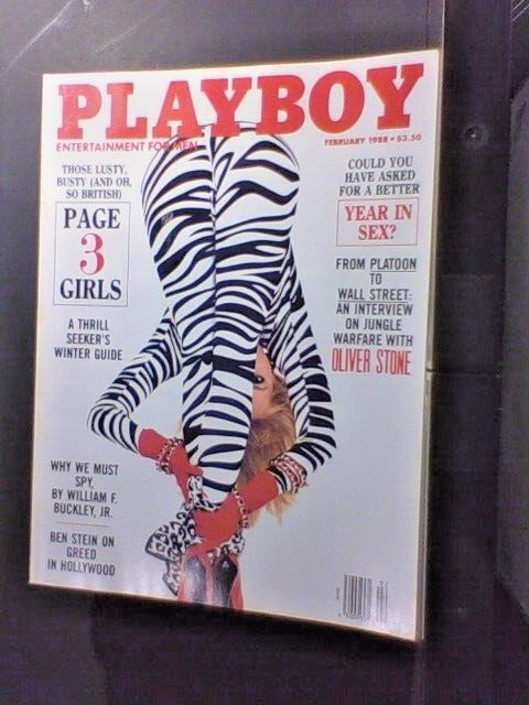 Playboy Magazine February 1988 EX/NM Condition