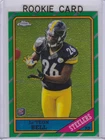 LE'VEON BELL ROOKIE CARD Pittsburgh Steelers Football TOPPS CHROME RC 2013 MINT!